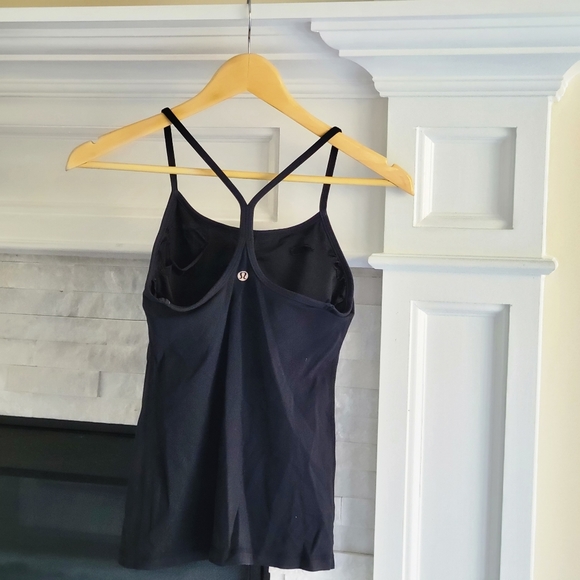 Lululemon Power Y Tank Top Black 4 - Picture 7 of 11